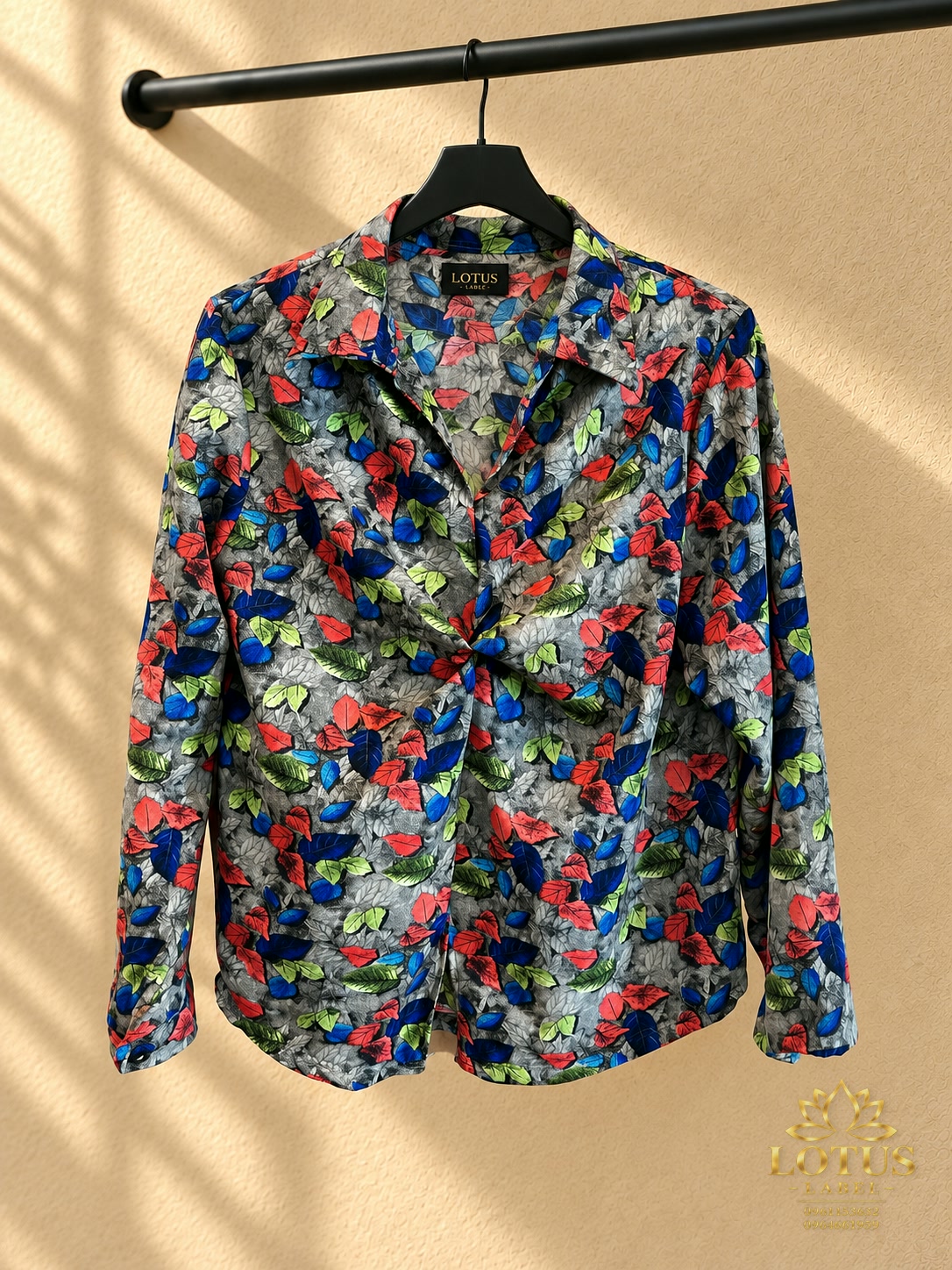 Sơ mi hoa LOTUS LABEL